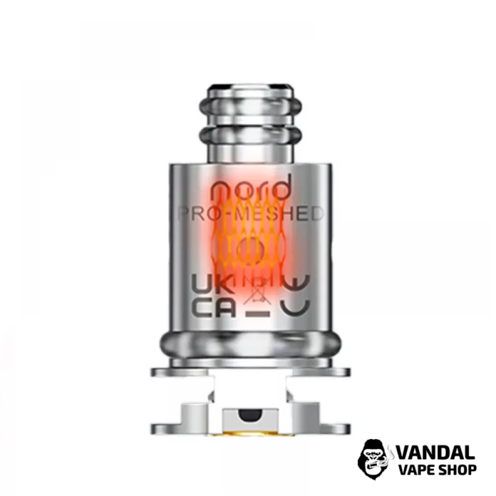 Сменный испаритель Smok Nord Pro на сетке сопротивлением 0.6 Ом Сменный испаритель Smok Nord Pro на сетке сопротивлением 0.6 Ом