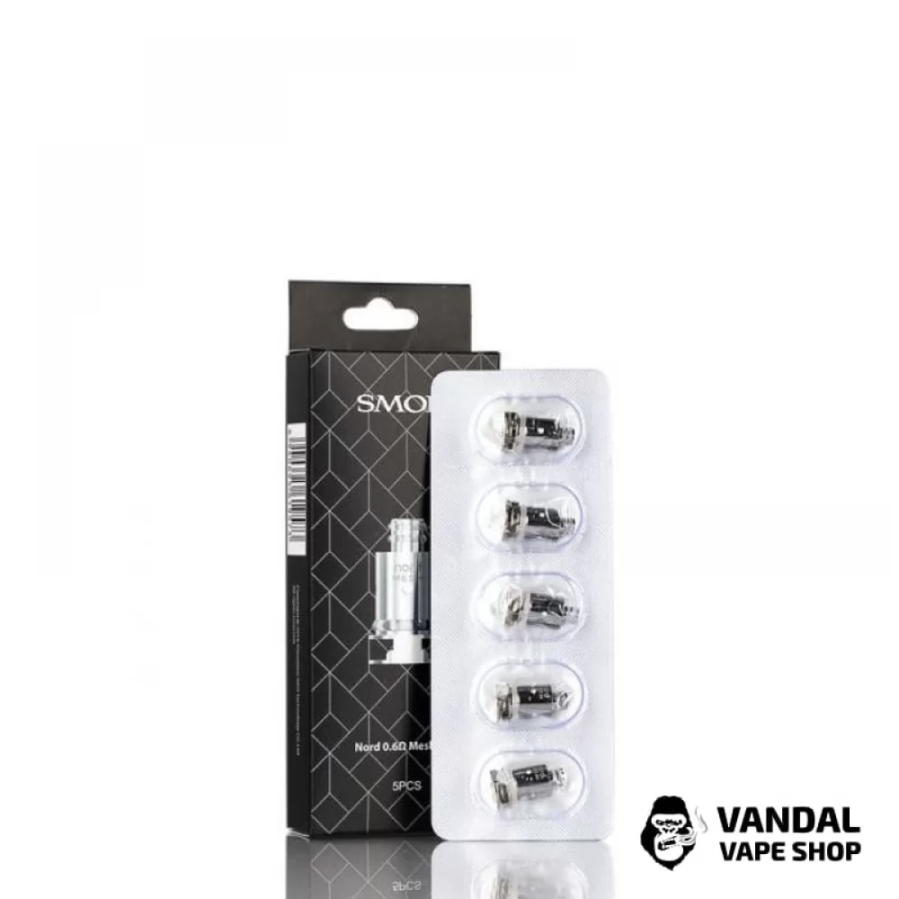 Сменный испаритель Smok Nord/Nord 2 Mesh 0.6 Ом Сменный испаритель Smok Nord/Nord 2 Mesh 0.6 Ом