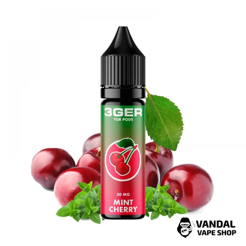 3Ger Salt - Mint Cherry 15 мл 50 мг