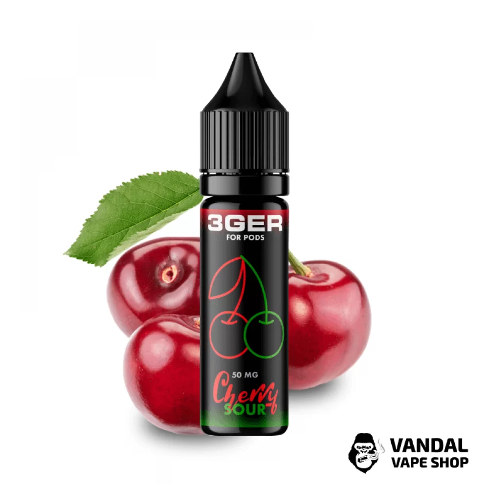 3Ger Salt - Sour Cherry 15 мл 35 мг 3Ger Salt - Sour Cherry 15 мл 35 мг