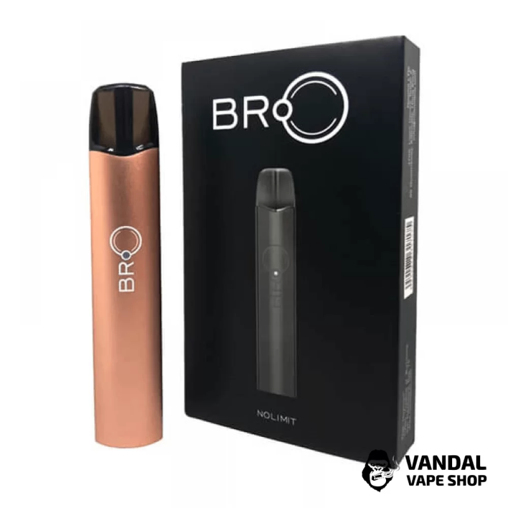 Стартовый набор Nolimit BRO Pod Kit в золотом цвете
