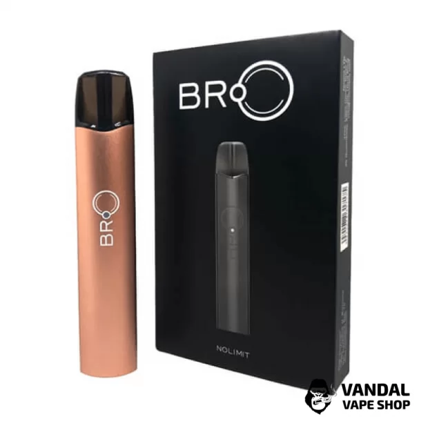 Стартовый набор Nolimit BRO Pod Kit в золотом цвете