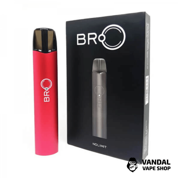 Стартовий набір Nolimit BRO Pod Kit в червоному кольорі