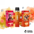 Набор M: подсистема Vaporesso XROS Mini в оранжевом цвете + 2 набора для самозамеса OctoBar 10 мл 50 мг: со вкусом клубники с холодком + со вкусом папаи и гуавы