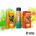 Набор M: подсистема Vaporesso XROS Mini в оранжево-зеленом цвете + 2 набора для самозамеса OctoBar 10 мл 50 мг: со вкусом банана, ананаса и алоэ вера + со вкусом папаи и гуавы