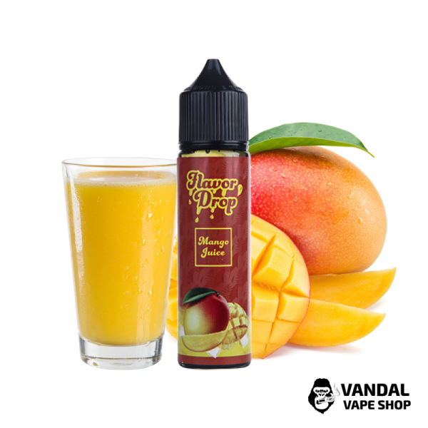 Рідина Flavor Drop 60 мл 3 мг на органічному нікотині зі смаком соку манго