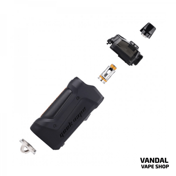 GeekVape Aegis Boost Plus Pod Kit 40W 3-in-1 (Original) в серебристом цвете