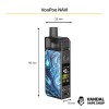VooPoo NAVI Mod Pod Kit (Original) в расцветке "Lattice Blue"
