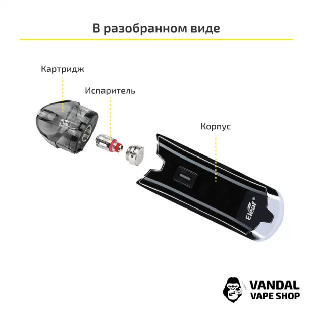 Eleaf Tance Max Kit (Original) Geometry