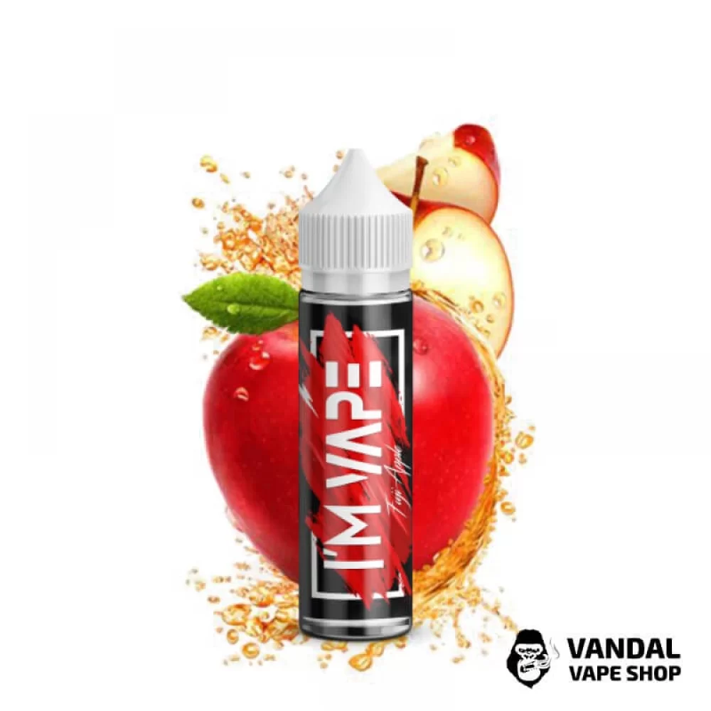 Жидкость I'М VAPE - Fuji Apple 60 мл 6 мг НА ОРГАНИЧЕСКОМ НИКОТИНЕ СО ВКУСОМ кисло-сладкого яблока Жидкость I'М VAPE - Fuji Apple 60 мл 6 мг НА ОРГАНИЧЕСКОМ НИКОТИНЕ СО ВКУСОМ кисло-сладкого яблока