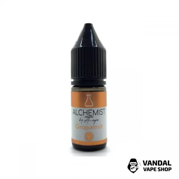 ЖИДКОСТЬ ALCHEMIST -  Grapefruit 10 мл 35 мг НА СОЛЕВОМ НИКОТИНЕ СО ВКУСОМ грейпфрута