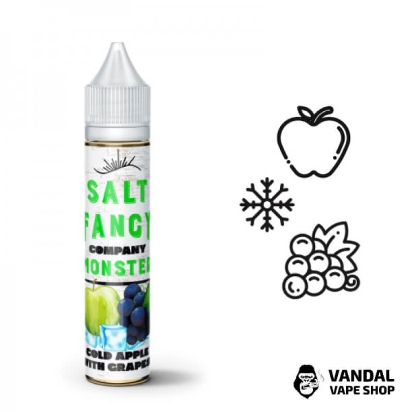 Black Factory Salt - Cold Apple with Grape 30 мл 50 мг