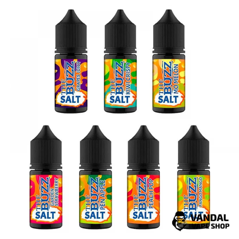 Рідина The Buzz Salt - 30 мл НА СОЛьовому нікотині Рідина The Buzz Salt - 30 мл НА СОЛьовому нікотині