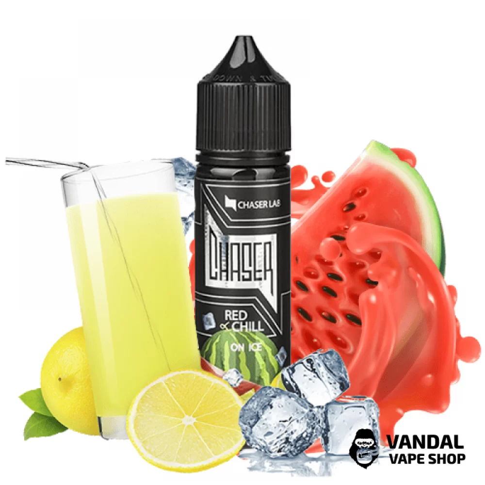 Жидкость Chaser Black Red Chill Ice 60 мл, 3 мг, на органическом никотине, со вкусом лимонада с арбузом и льдом Жидкость Chaser Black Red Chill Ice 60 мл, 3 мг, на органическом никотине, со вкусом лимонада с арбузом и льдом