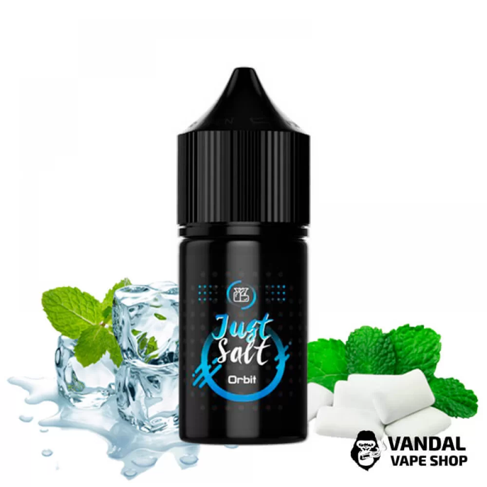 ЖИДКОСТЬ JUST SALT - Orbit  30 мл 25 мг НА СОЛЕВОМ НИКОТИНЕ СО ВКУСОМ мятной жвачки