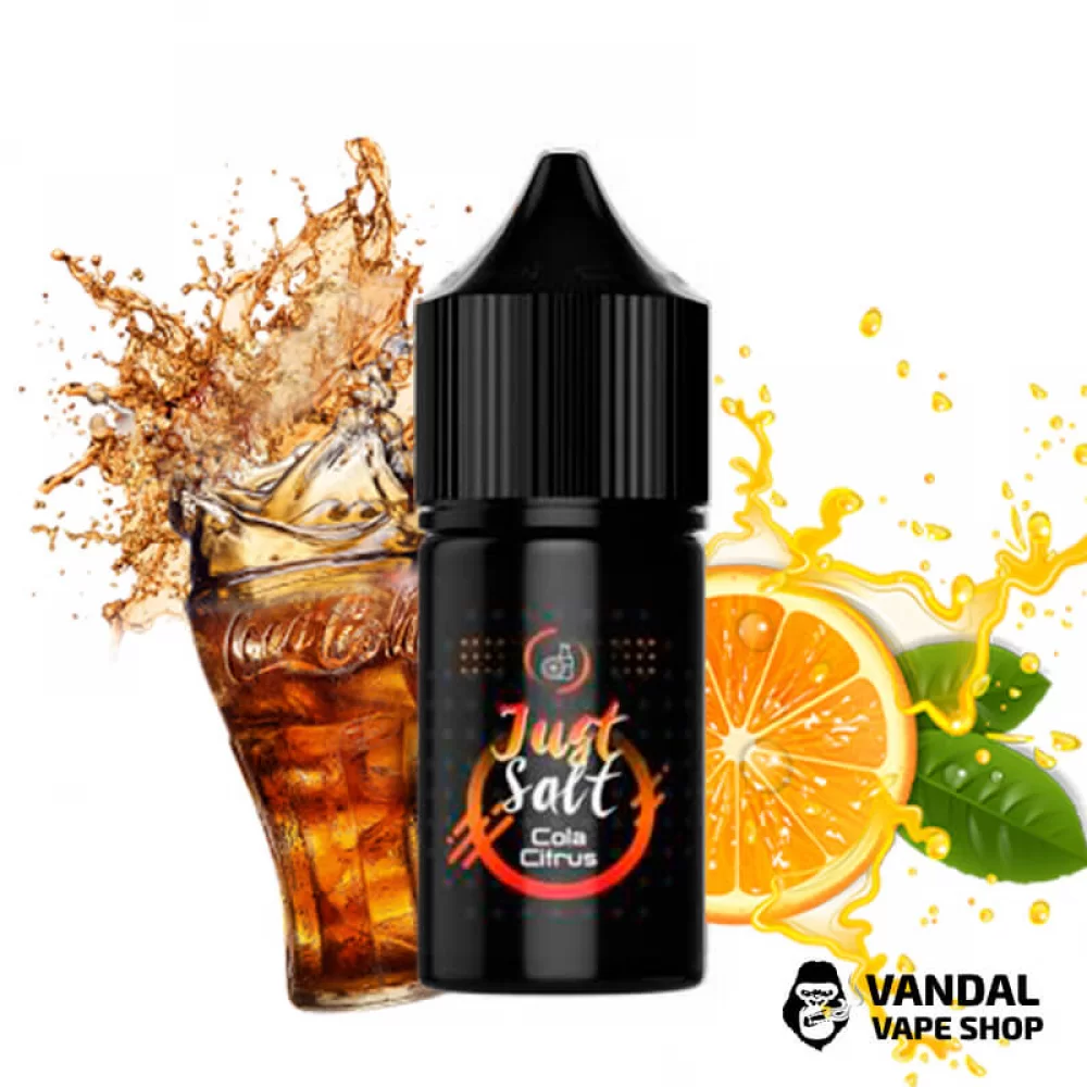 ЖИДКОСТЬ JUST SALT - Orbit 30 мл 25 мг НА СОЛЕВОМ НИКОТИНЕ СО ВКУСОМ колы с цитрусами ЖИДКОСТЬ JUST SALT - Orbit 30 мл 25 мг НА СОЛЕВОМ НИКОТИНЕ СО ВКУСОМ колы с цитрусами
