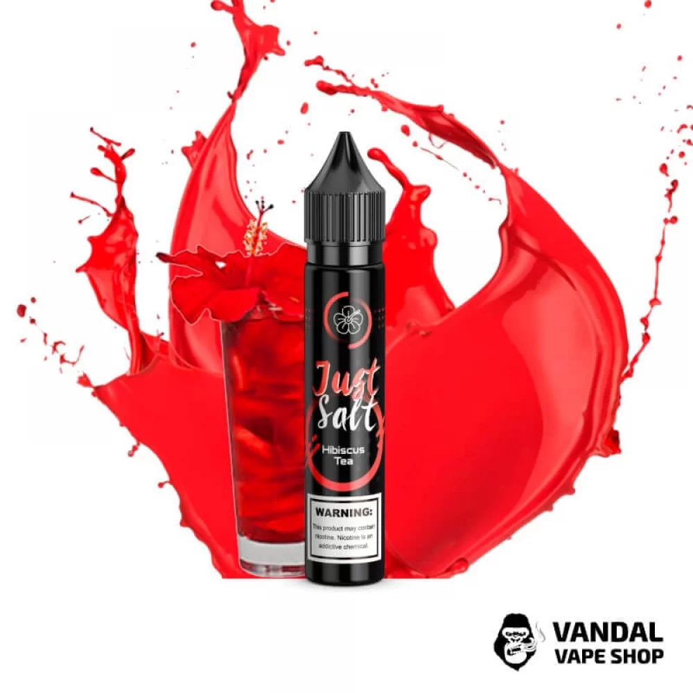ЖИДКОСТЬ JUST SALT - Hibiscus Tea 30 мл 25 мг НА СОЛЕВОМ НИКОТИНЕ СО ВКУСОМ чая каркаде ЖИДКОСТЬ JUST SALT - Hibiscus Tea 30 мл 25 мг НА СОЛЕВОМ НИКОТИНЕ СО ВКУСОМ чая каркаде