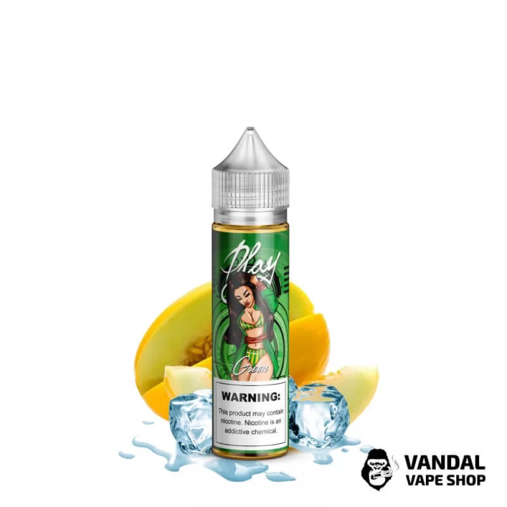 Жидкость Play - Green 60 мл 0 мг НА ОРГАНИЧЕСКОМ НИКОТИНЕ СО ВКУСОМ дыни Жидкость Play - Green 60 мл 0 мг НА ОРГАНИЧЕСКОМ НИКОТИНЕ СО ВКУСОМ дыни