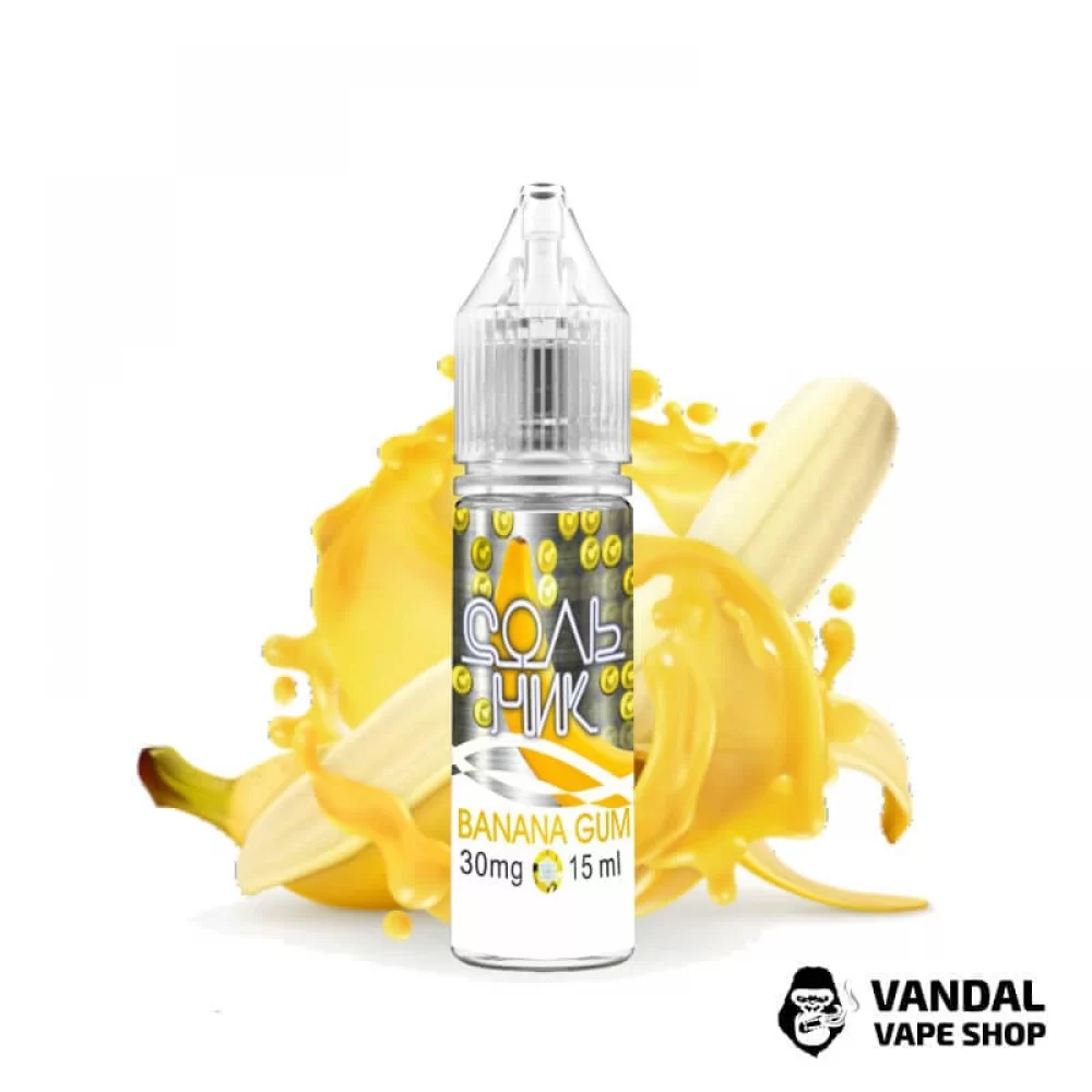 Сольник - Banana Gum 15 мл 45 мг