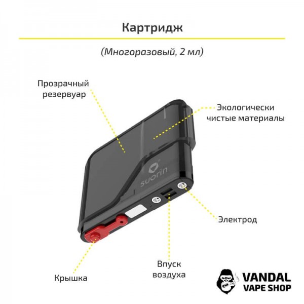Оригінальна Pod система Suorin Air Starter Kit 