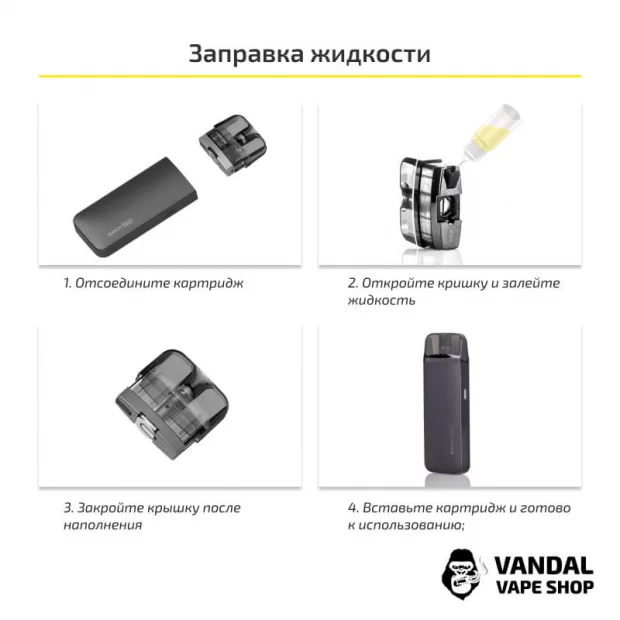 Стартовий набір Suorin Reno Pod Kit (Original) Gold