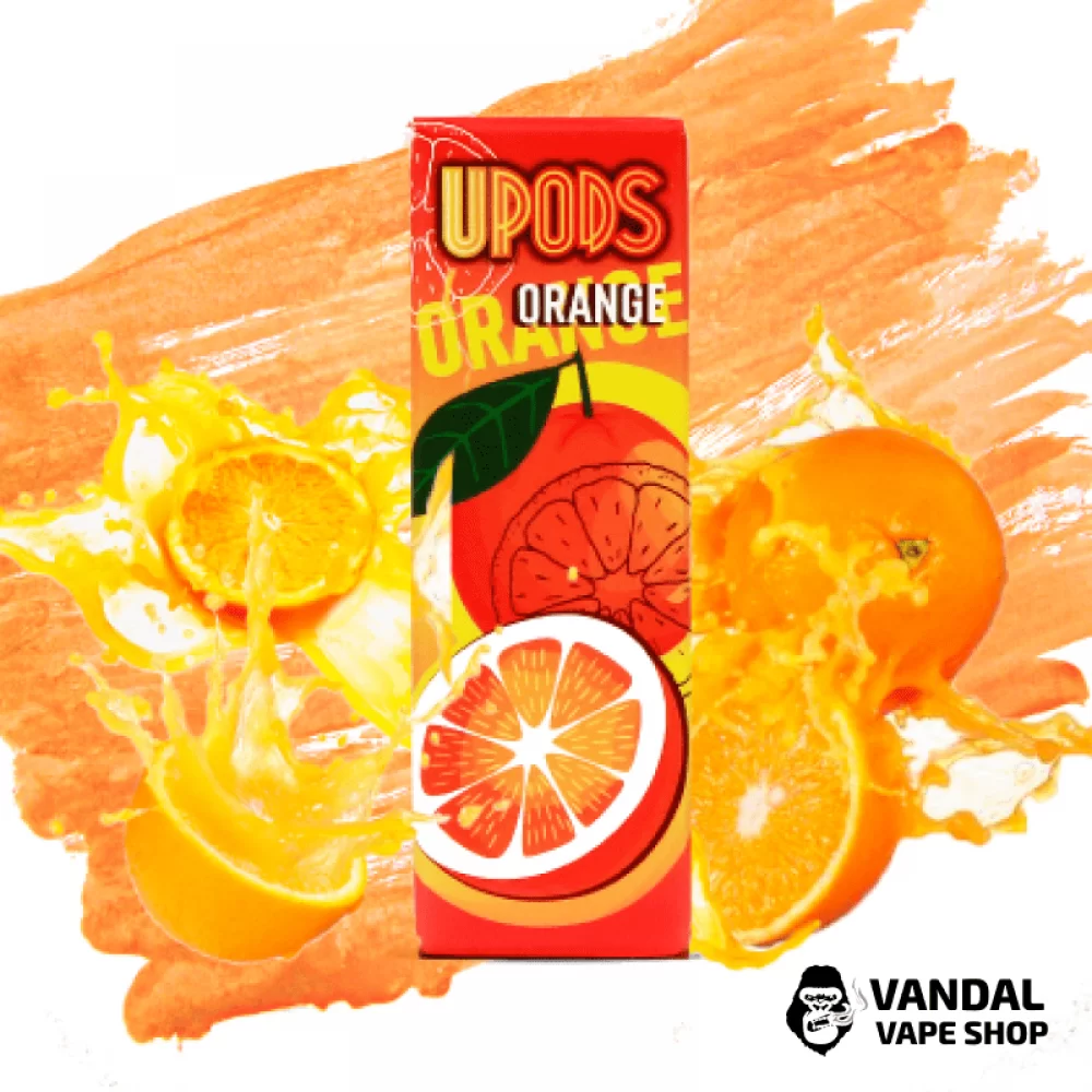 Рідина Black Triangle Upods на сольовому нікотині 50 мг зі смаком апельсину