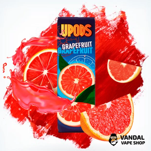 Жидкость Black Triangle Upods Grapefruit НА СОЛЕВОМ НИКОТИНЕ 50 мг со вкусом грейпфрута