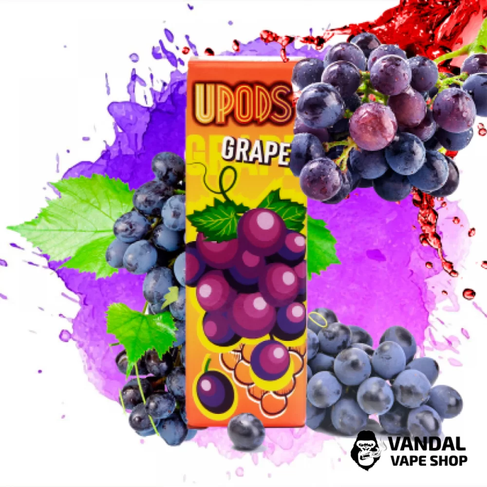 Жидкость Black Triangle Upods Grape НА СОЛЕВОМ НИКОТИНЕ 50 мг со вкусом винограда