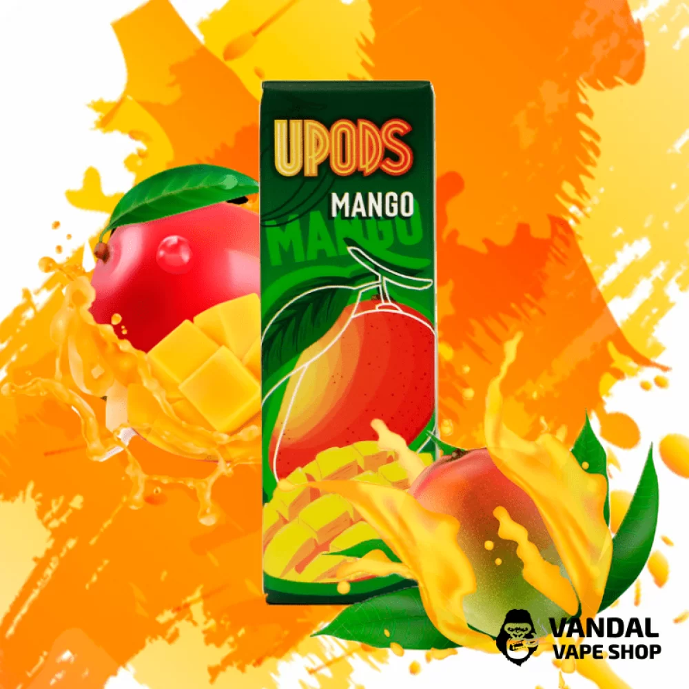 Жидкость Black Triangle Upods Mango НА СОЛЕВОМ НИКОТИНЕ 50 мг со вкусом манго