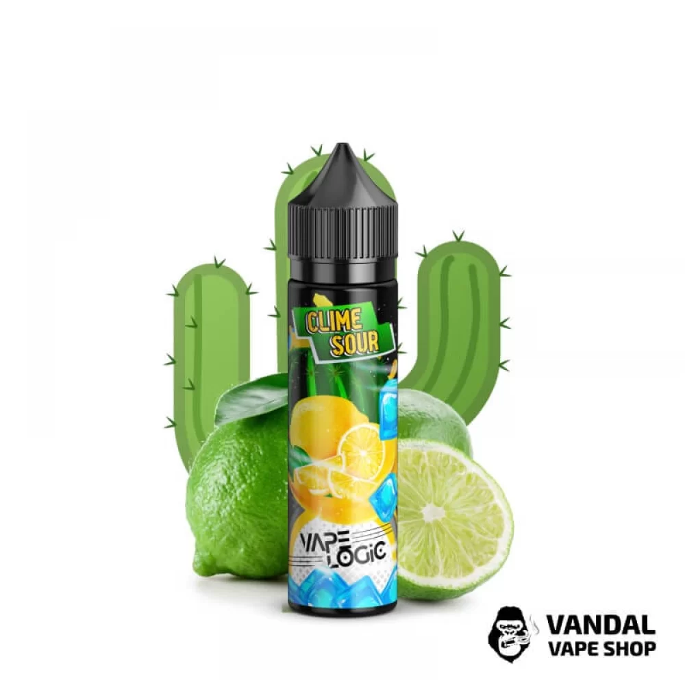 Жидкость Vape Logic - Clime Sour 60 мл 6 мг НА ОРГАНИЧЕСКОМ НИКОТИНЕ СО ВКУСОМ киви и кактуса