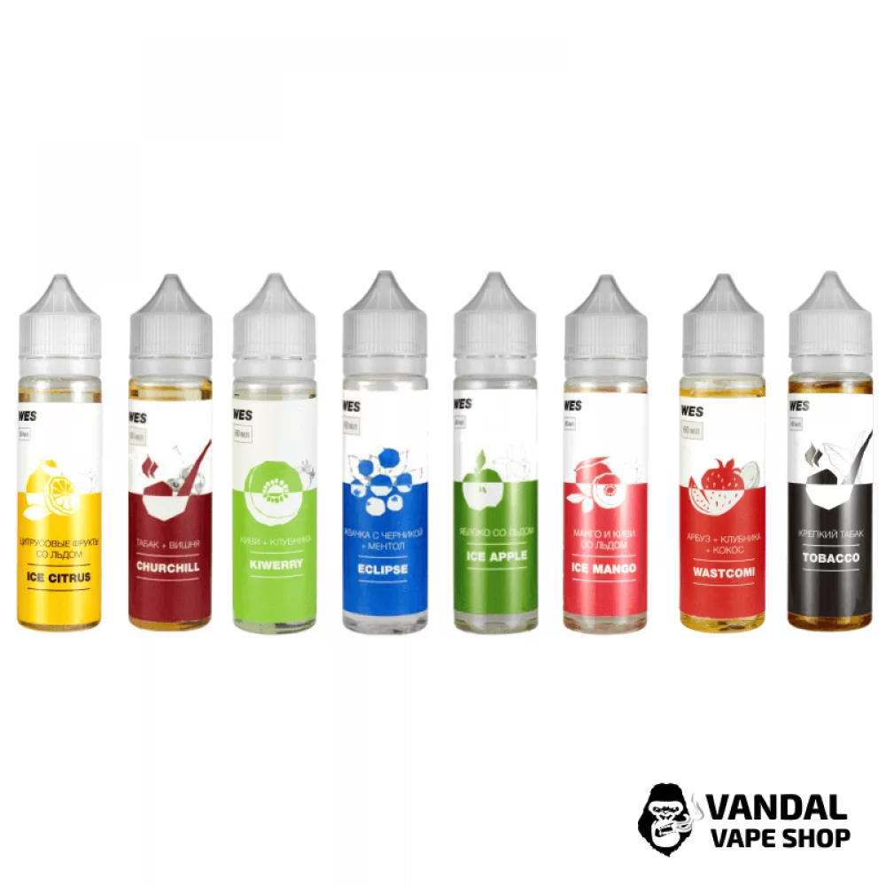Рідина WES The First - 60 мл на органічному нікотині 