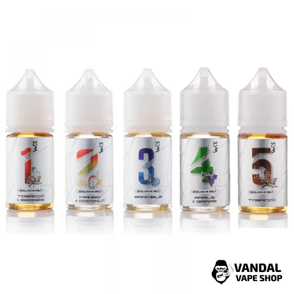 Рідина WES SILVER 30 мл на сольовому нікотині