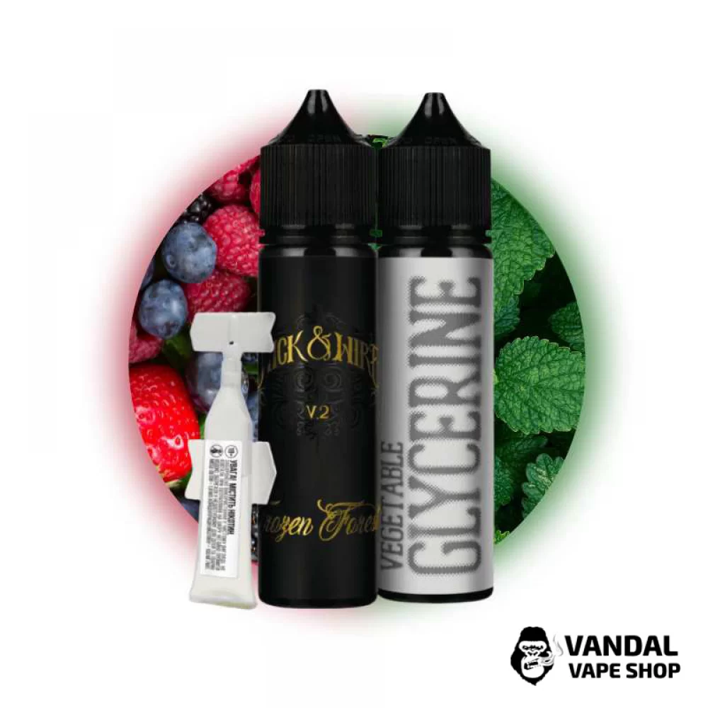 Набор для самозамеса Wick&Wire Organic 60 мл 3 мг со вкусом лесные ягоды с мятой Набор для самозамеса Wick&Wire Organic 60 мл 3 мг со вкусом лесные ягоды с мятой