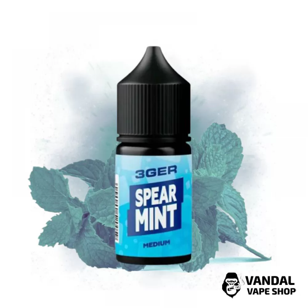 Рідина 3Ger Salt 30 мл 50 мг на сольовому нікотині зі смаком м'яти