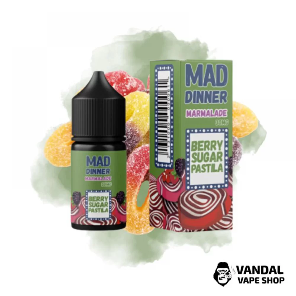 Mad Dinner 30 мл НА СОЛЕВОМ НИКОТИНЕ 30 мг со вкусом мармелада