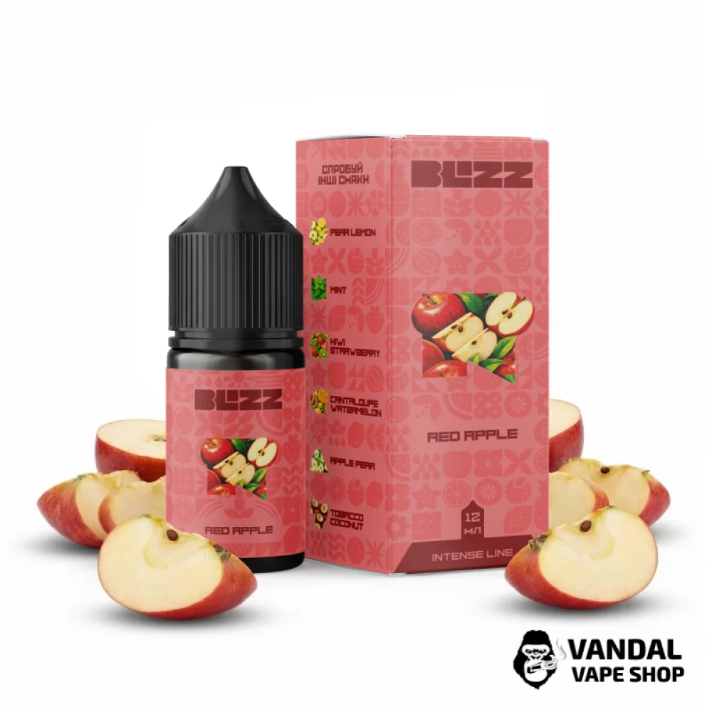 Набор Blizz Intense 30 мл 65 мг со вкусом красного яблока