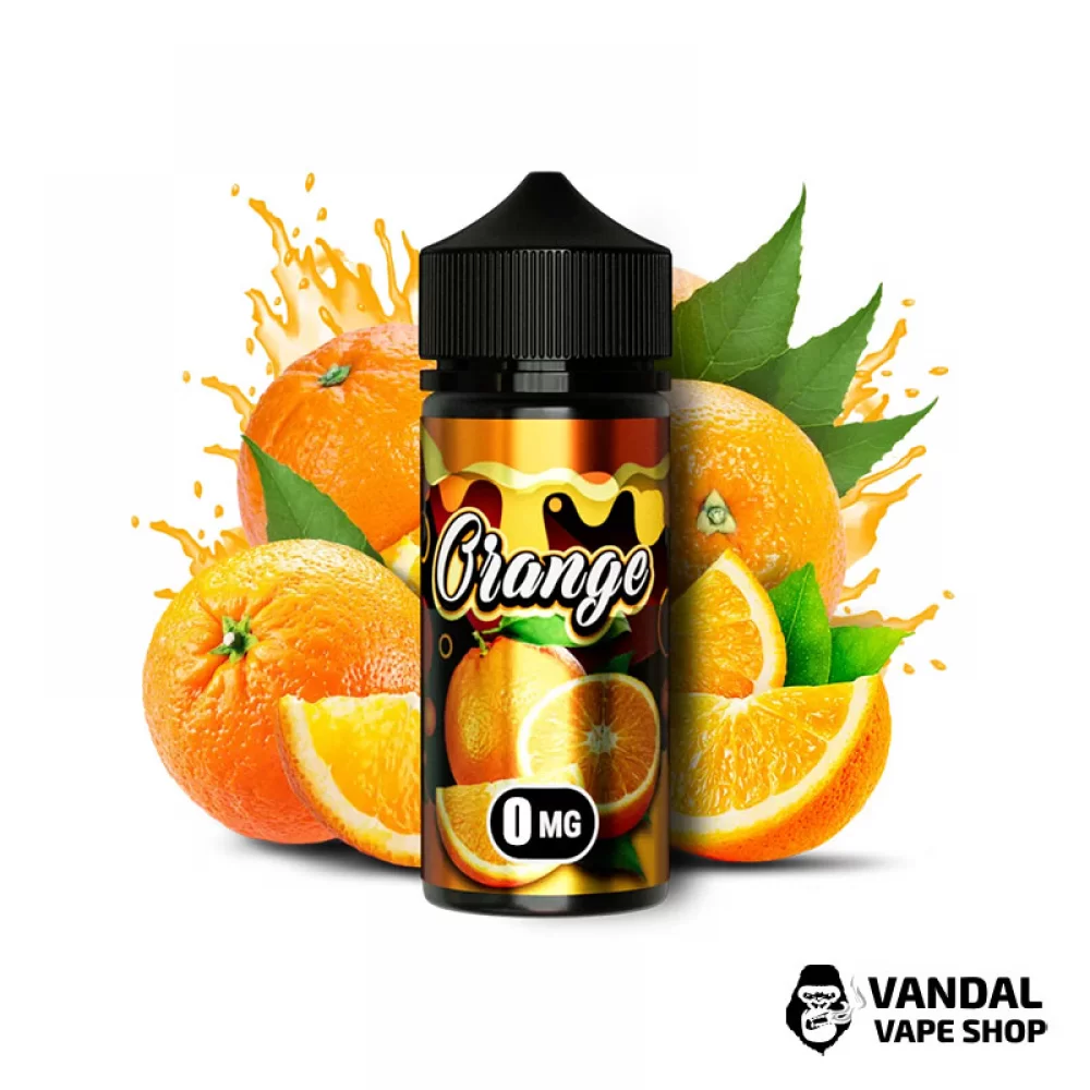 Жидкость Flamingo 100 мл на органическом никотине 0 мг со вкусом апельсина Жидкость Flamingo 100 мл на органическом никотине 0 мг со вкусом апельсина