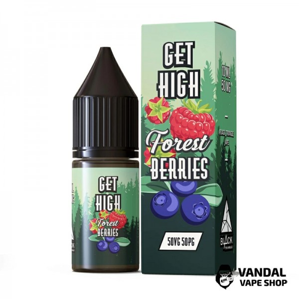 ЖИДКОСТЬ Get High - 10 мл НА СОЛЕВОМ НИКОТИНЕ 50 мг со вкусом лесных ягод