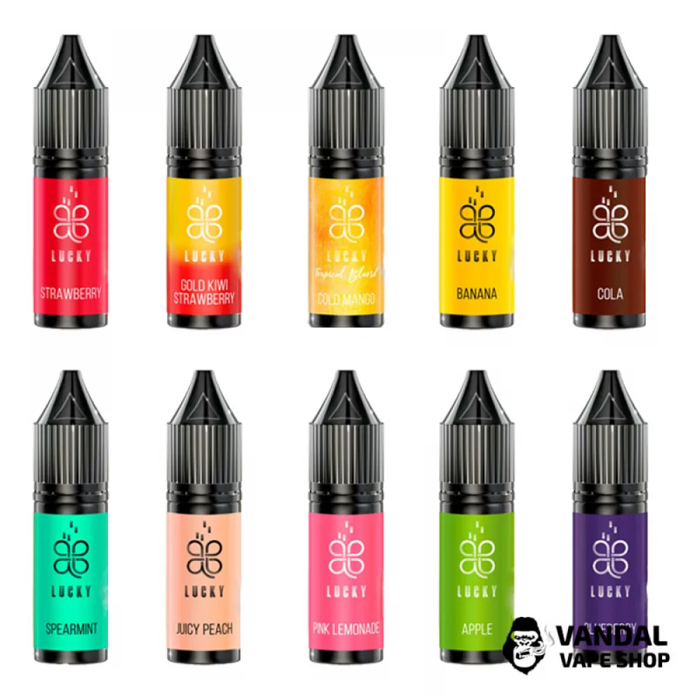 ЖИДКОСТЬ Lucky Salt 15 мл НА СОЛЕВОМ НИКОТИНЕ 50 мг ЖИДКОСТЬ Lucky Salt 15 мл НА СОЛЕВОМ НИКОТИНЕ 50 мг
