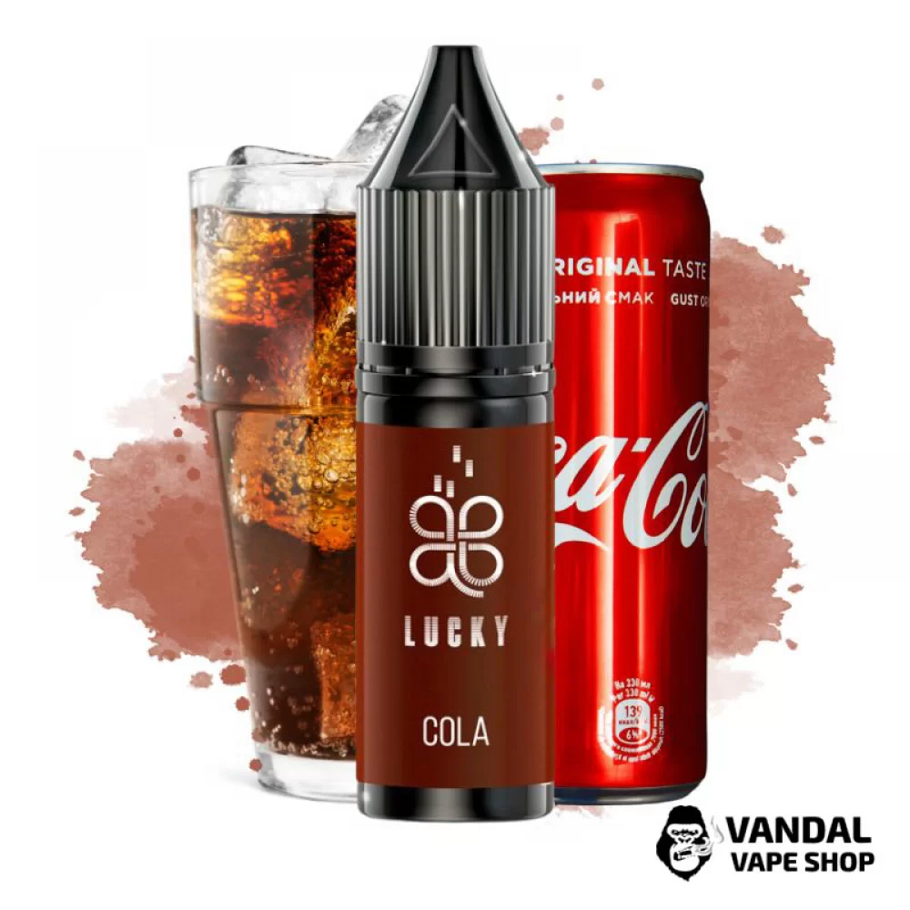 ЖИДКОСТЬ Lucky Salt 15 мл НА СОЛЕВОМ НИКОТИНЕ 50 мг со вкусом коли