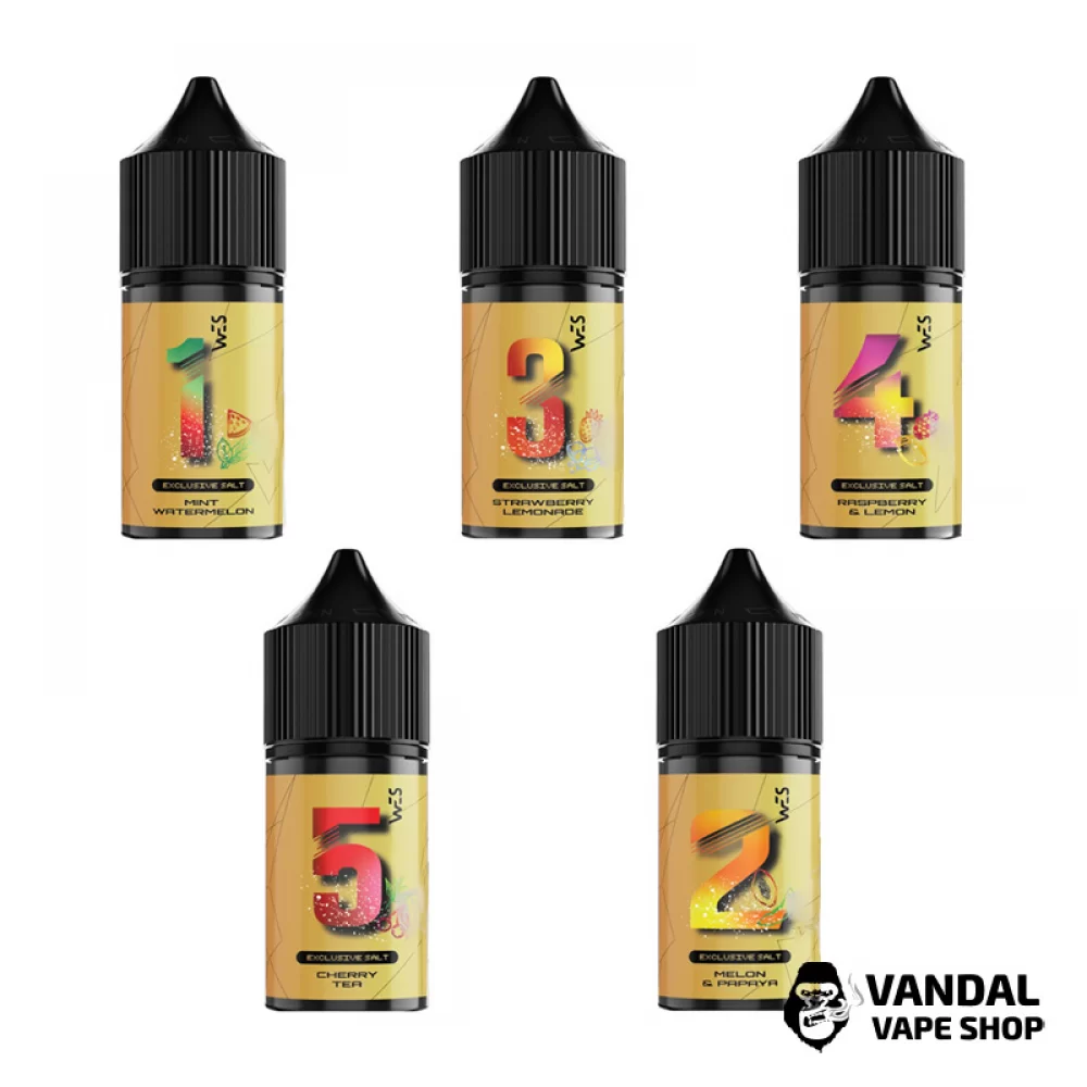 Рідина WES Gold 15 мл НА СОЛЬОВОМУ НІКОТИНІ