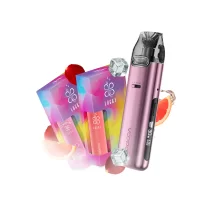 Набор L 2.0: Voopoo VMATE Pro Power Edition Pink + Lucky 30 мл Grapefruit 50 мг + Lucky 30 мл Rose lemonade 50 мг + Стикерпак
