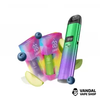Набор L 2.0: Ursa Nano Pro Antarctica G+ Lucky 30 Blueberry 65 мг + Lucky 30 Apple 50 мг + Стикерпак