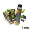 Набор M 2.0: подсистема Vaporesso XROS 3 Mini в темно-сером цвете + картридж 1.0 Ом + 2 набора для самозамеса HARD VANDAL 2.0 10 мл 50 мг: со вкусом фруктового микса с мятой/яблока и груши