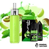 Набор S: VooPoo Doric Q Chartreuse Yellow + Green Mix 15 мл 65 мг