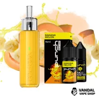 Набор S: VooPoo Doric Q Prime Rose Yellow + Banana Melon 15 мл 65 мг