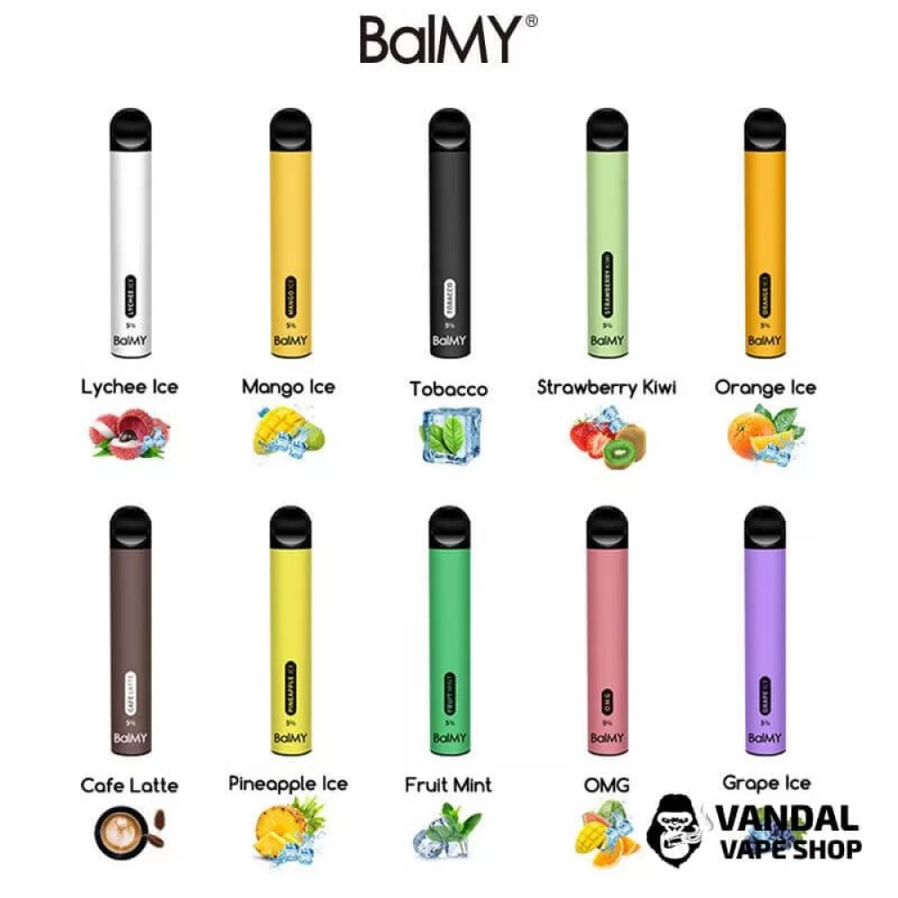 Одноразовая POD-система BalMY Disposable Pod Device 50 мг ( Original ) на 500 затяжек