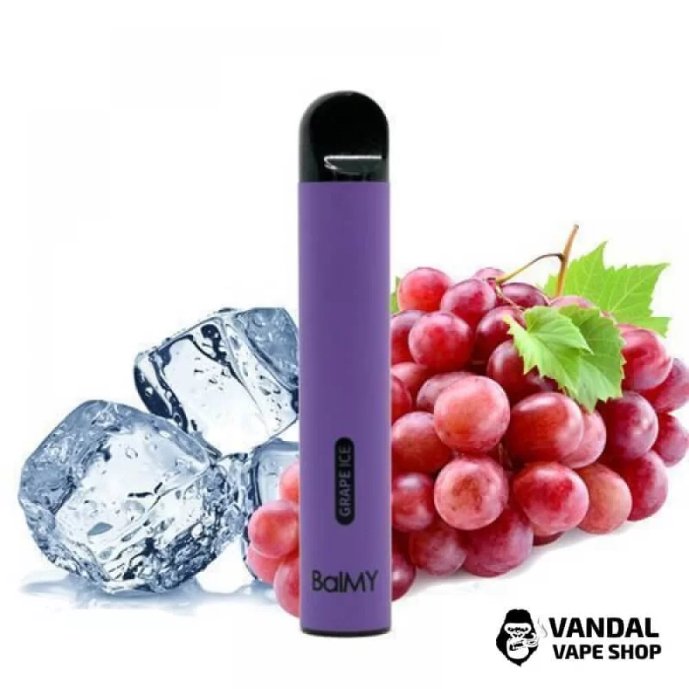 Одноразовая POD-система BalMY Disposable Pod Device 50 мг на 500 затяжек со вкусом винограда с холодком Одноразовая POD-система BalMY Disposable Pod Device 50 мг на 500 затяжек со вкусом винограда с холодком