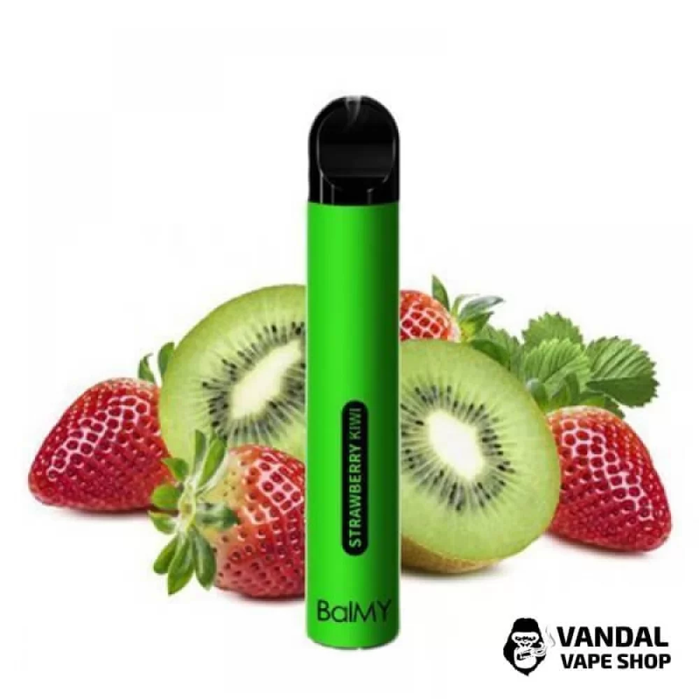 Одноразовая POD-система BalMY Disposable Pod Device 50 мг на 500 затяжек со вкусом клубники и киви