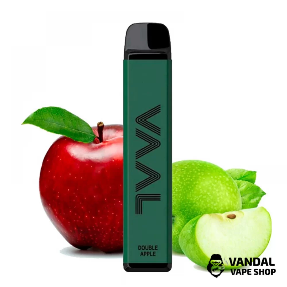 Одноразовий Pod Joyetech VAAL 1800M 900 мАг 5% на 1800 затяжок зі смаком яблука Одноразовий Pod Joyetech VAAL 1800M 900 мАг 5% на 1800 затяжок зі смаком яблука
